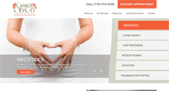 Desktop Screenshot of gwinnettobgyn.com